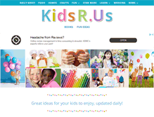Tablet Screenshot of kidsr.us